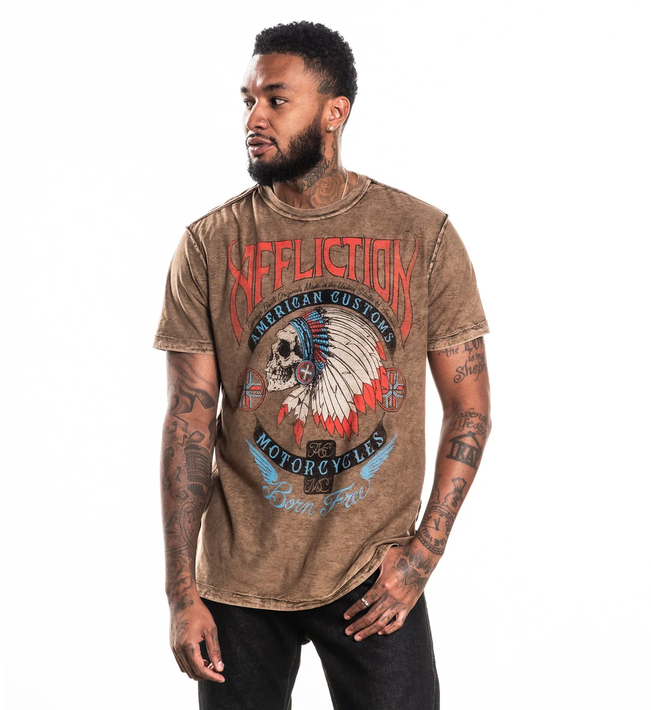 Eternal Throne Reversible Tee sold by Affliction product image thumbnail 5