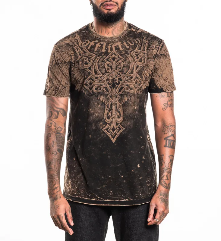 Eternal Throne Reversible Tee sold by Affliction