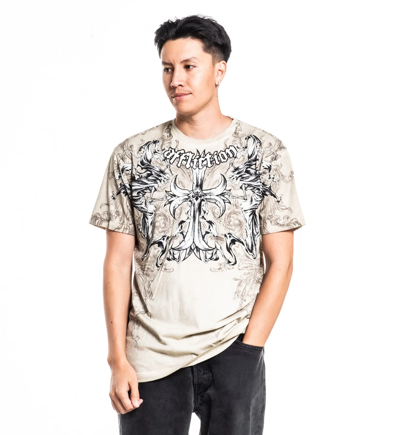 Jump Tee sold by Affliction product image thumbnail 3