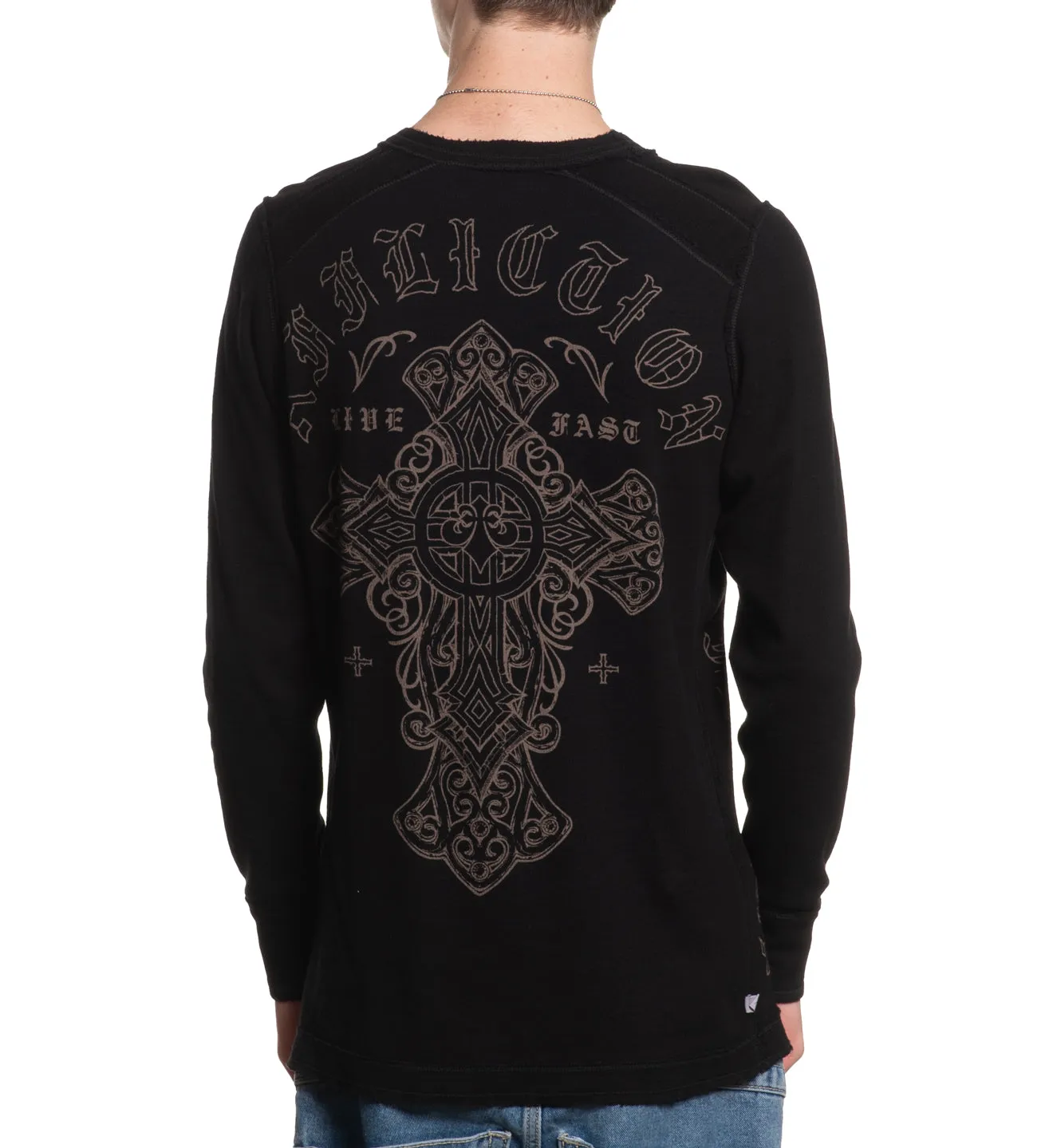 Dakota Hills Reversible Tee sold by Affliction product image thumbnail 3