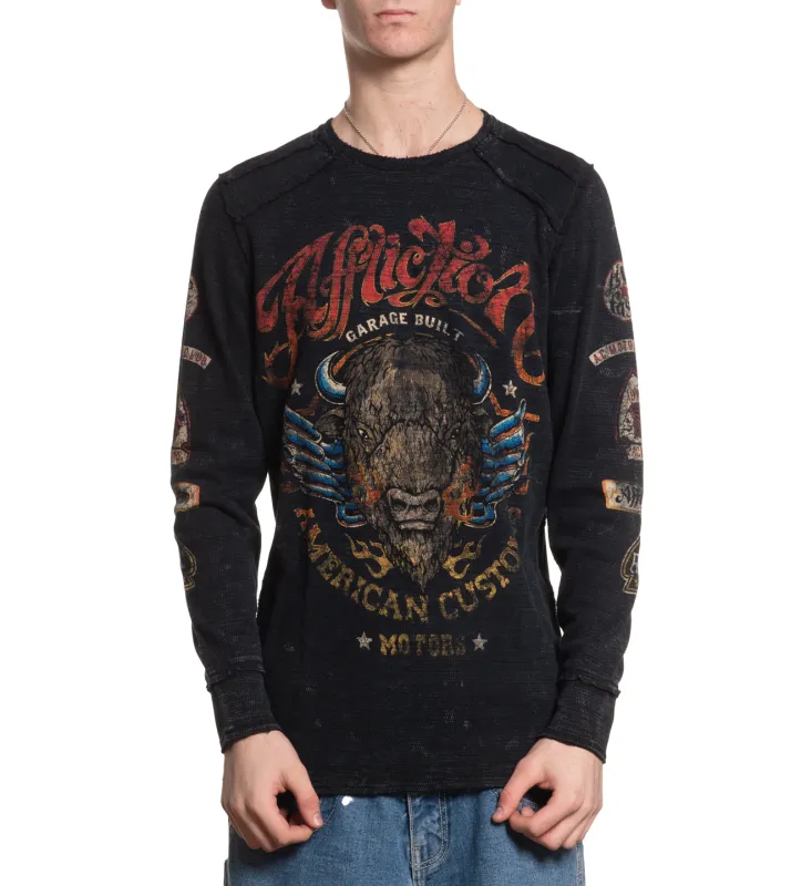 Dakota Hills Reversible Tee sold by Affliction
