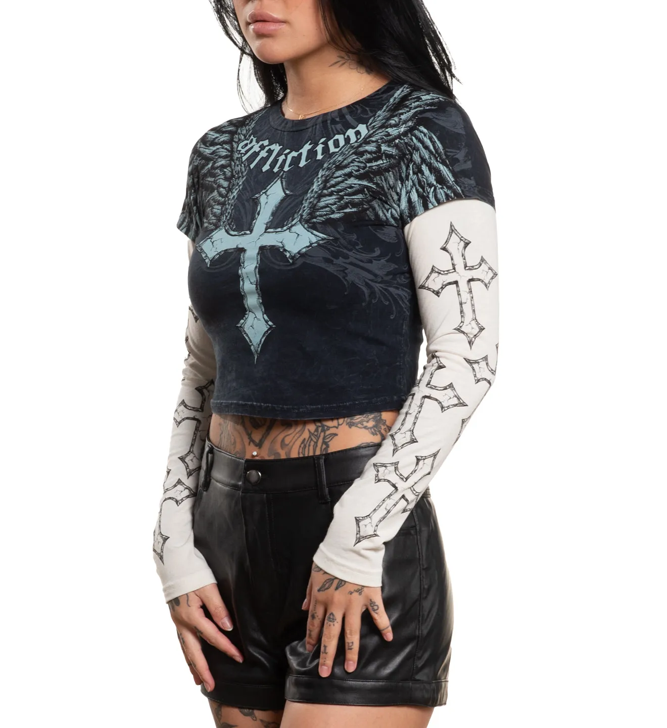 Criss Cross 2fer sold by Affliction product image thumbnail 3