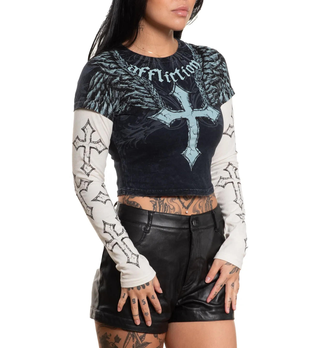 Criss Cross 2fer sold by Affliction product image thumbnail 4