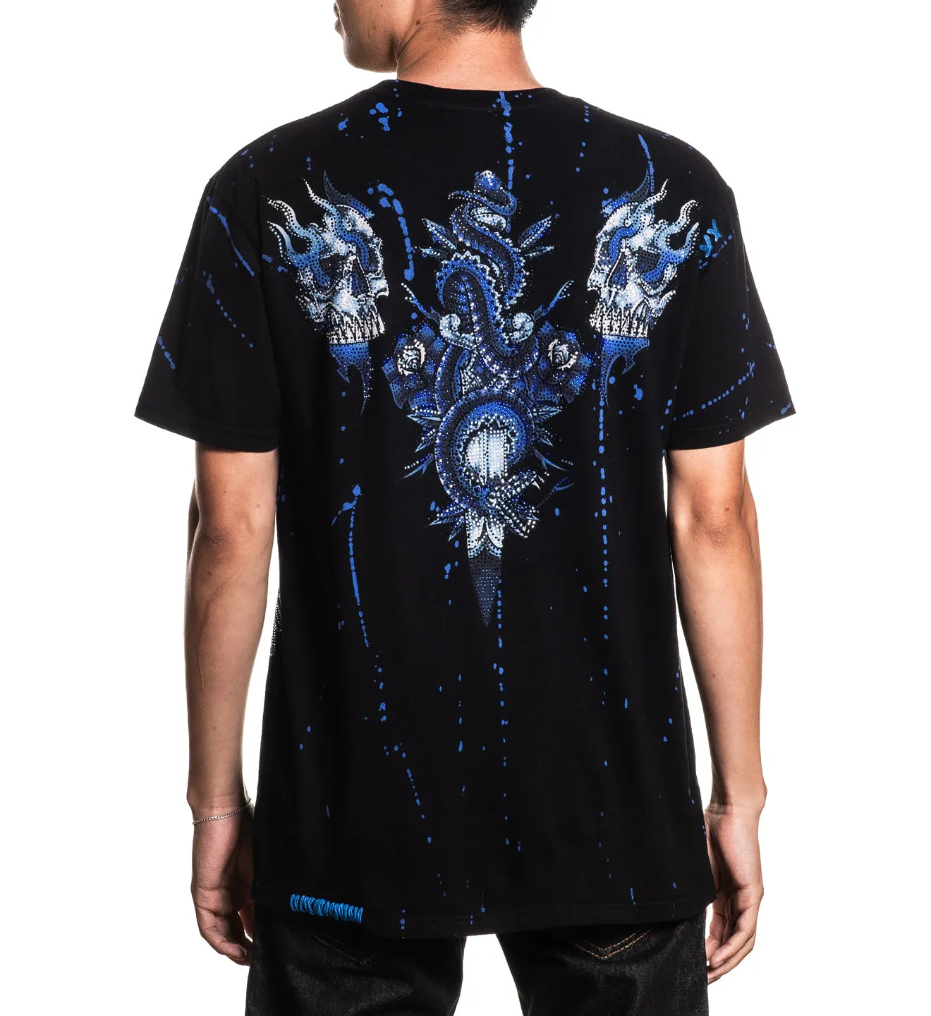 Caustic Shade Tee sold by Affliction product image thumbnail 4