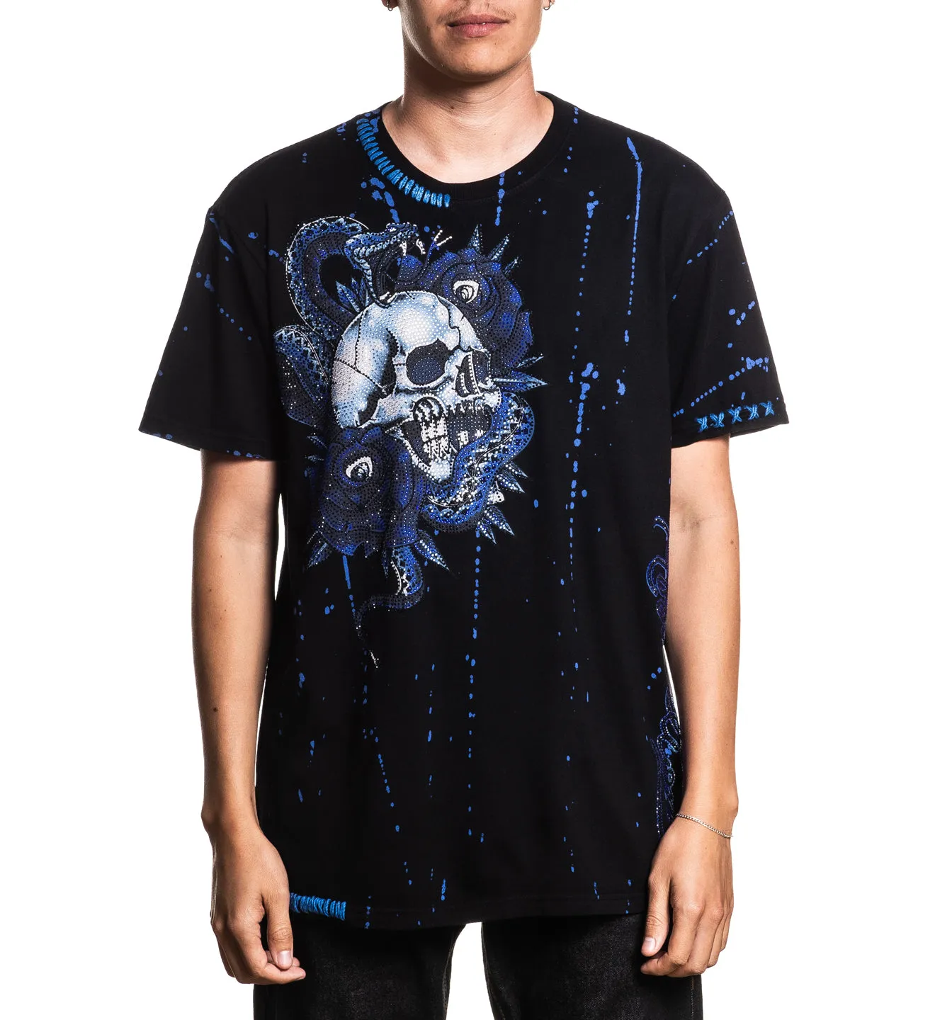 Caustic Shade Tee sold by Affliction