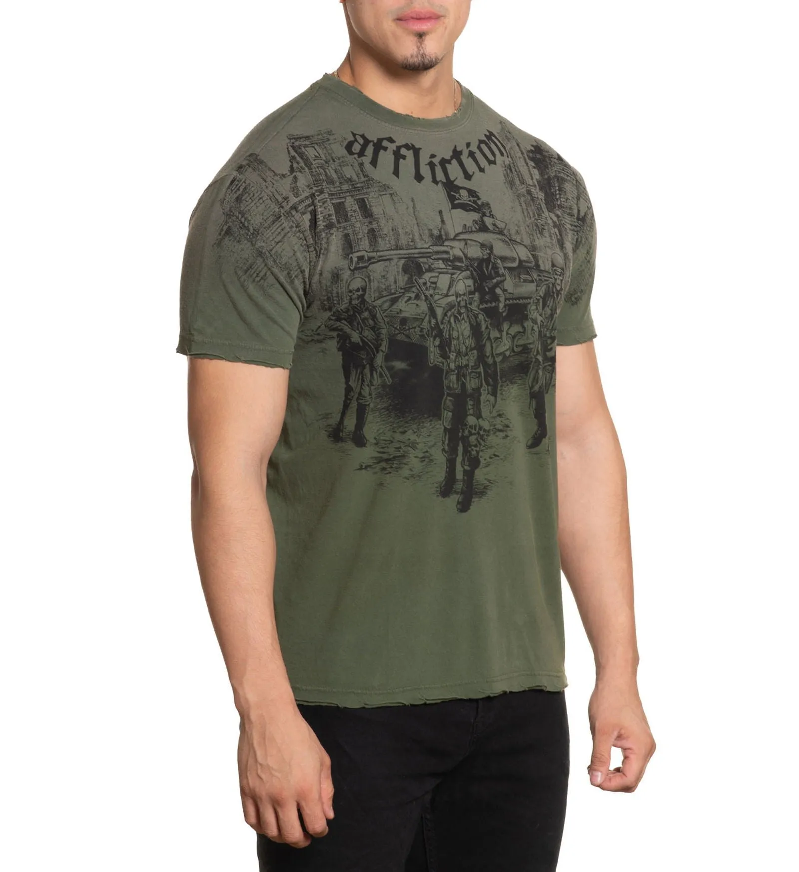 Ghost Army Tee sold by Affliction product image thumbnail 5