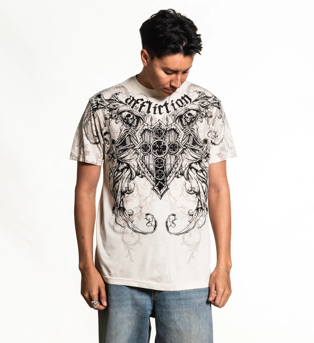 Repent Tee sold by Affliction product image thumbnail 5