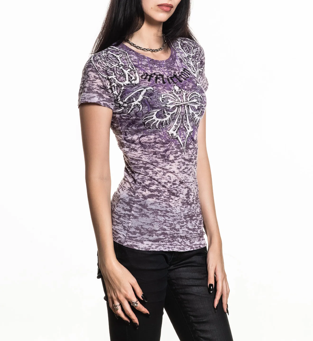 Skeleton Tee sold by Affliction product image thumbnail 4