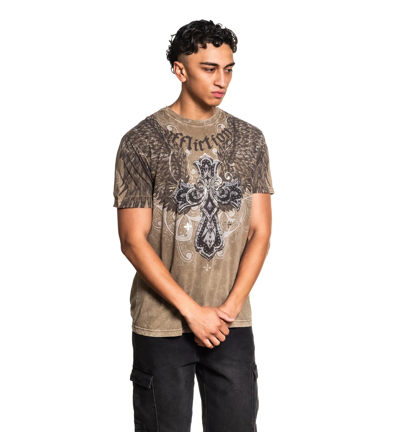 Kingdom Tee sold by Affliction product image thumbnail 3