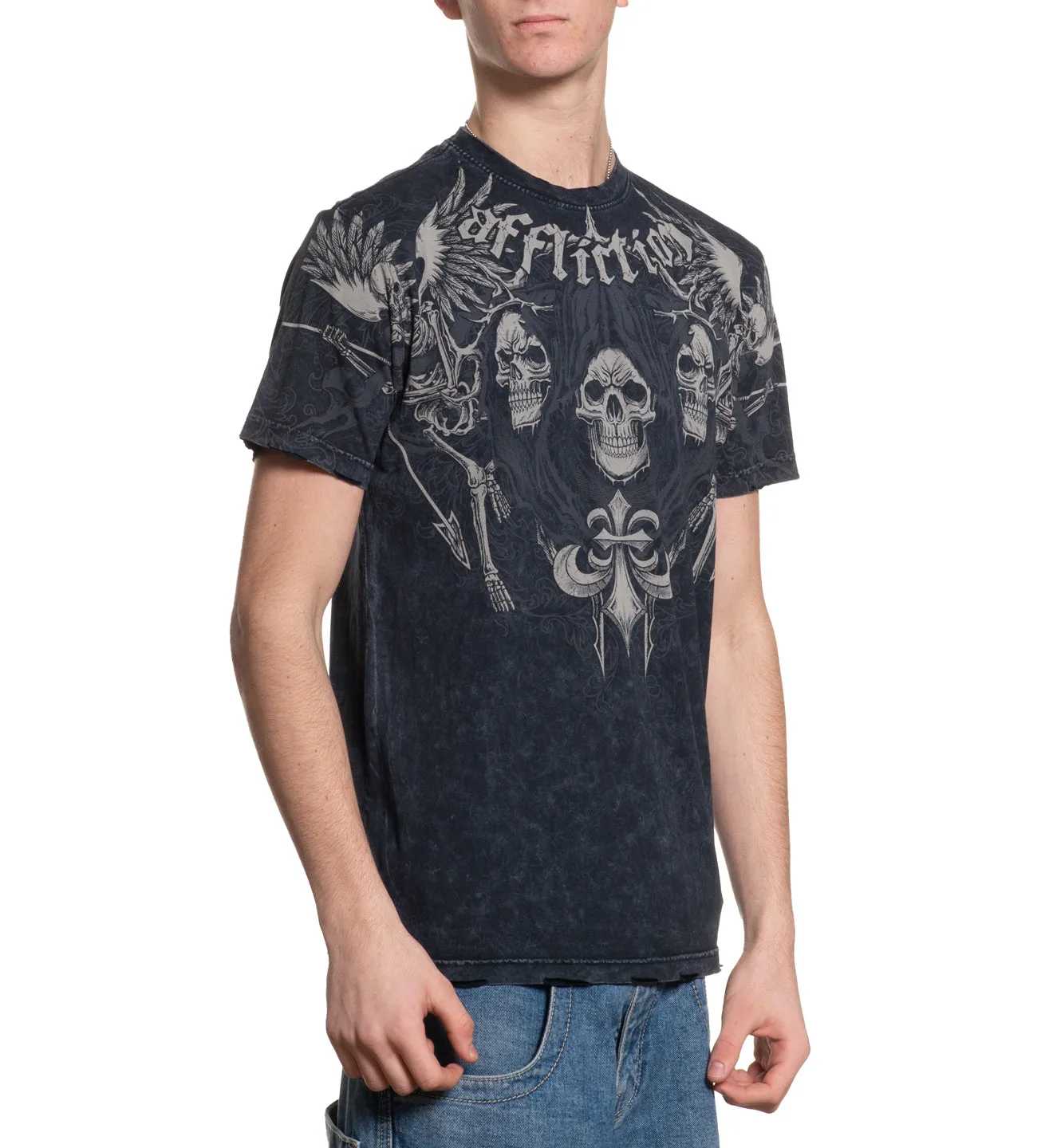Enshrined Tee sold by Affliction product image thumbnail 4