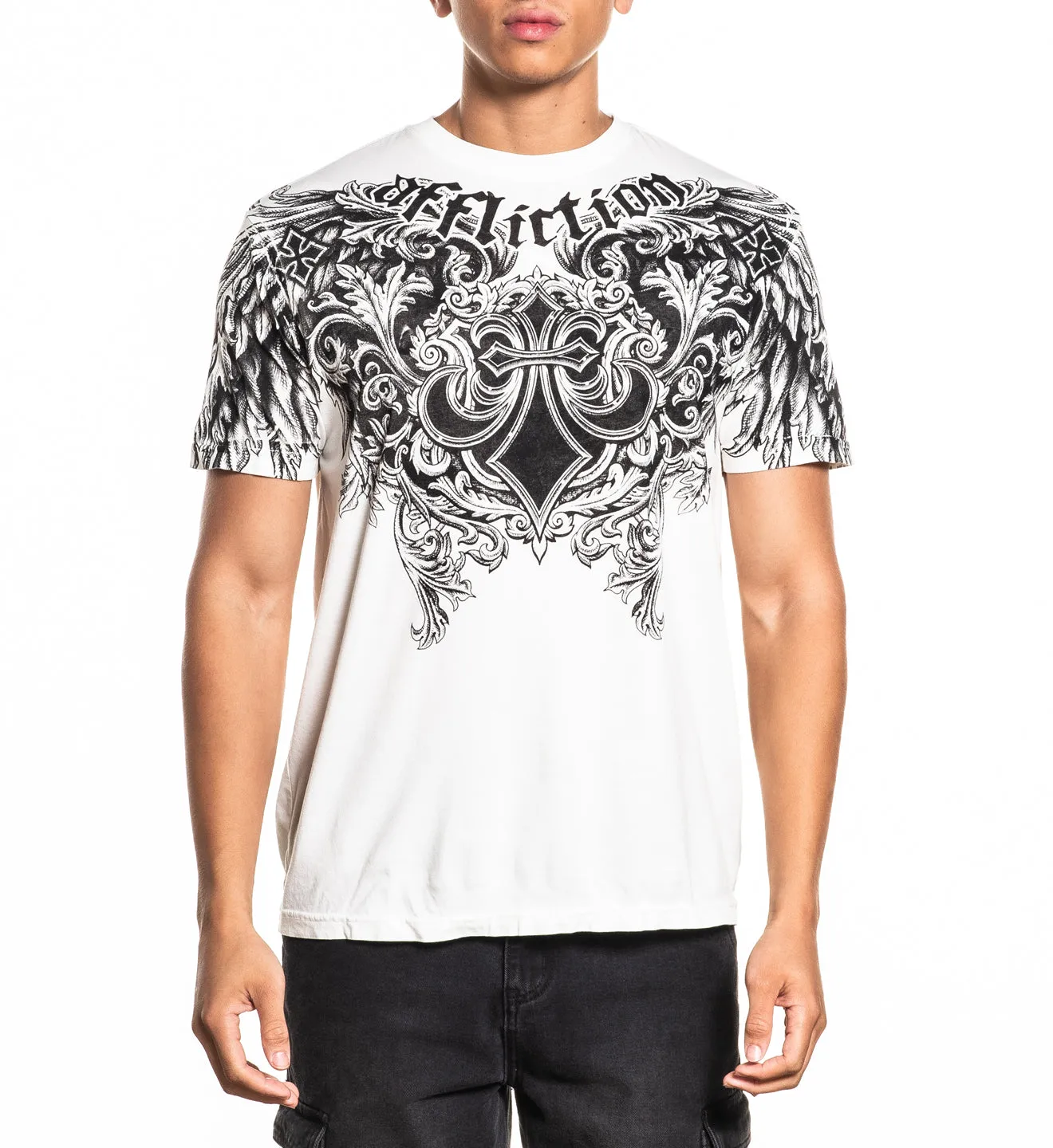 Step Of Honor Tee sold by Affliction