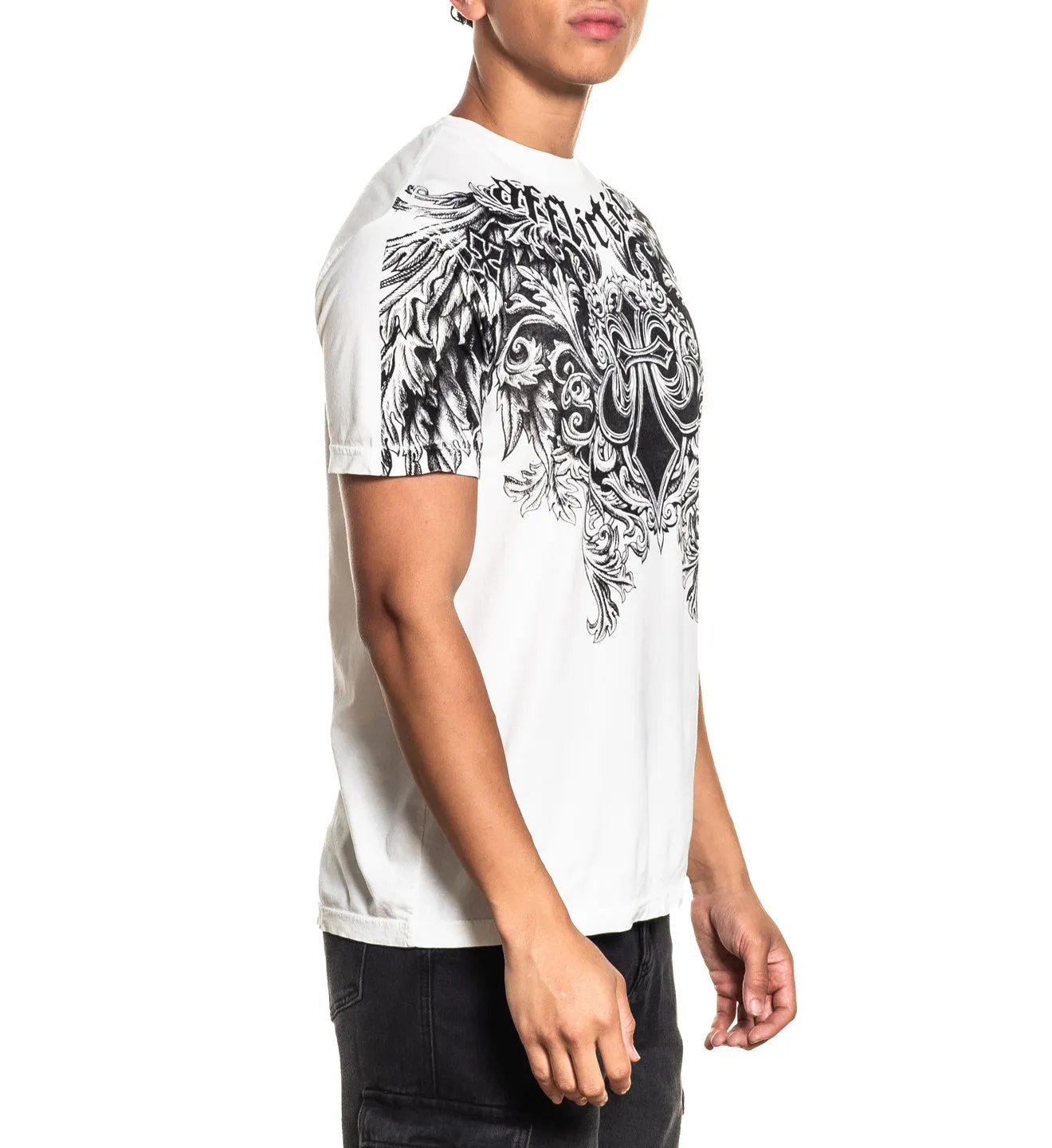 Step Of Honor Tee sold by Affliction product image thumbnail 4
