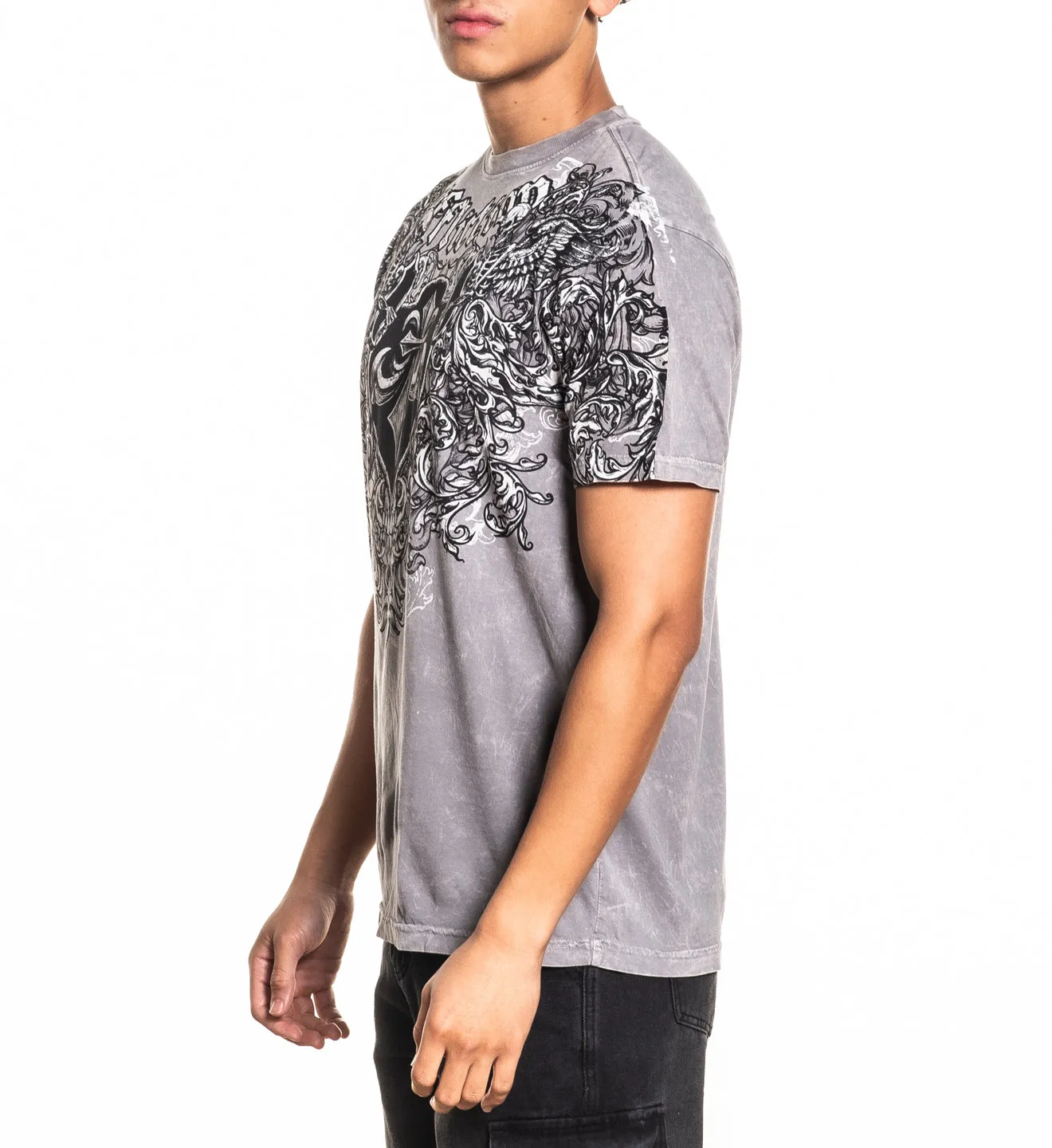 Hold It Down Tee sold by Affliction product image thumbnail 3