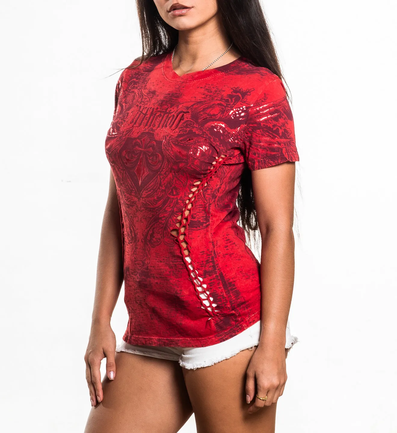 Fleuresque Tee sold by Affliction product image thumbnail 5