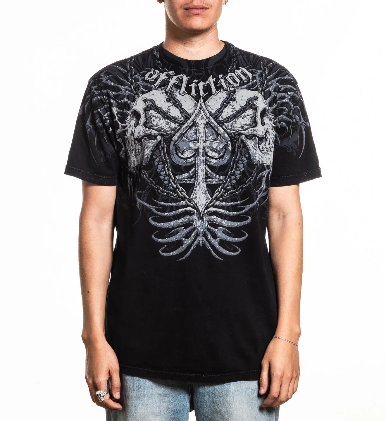 Charred Martyr Tee sold by Affliction