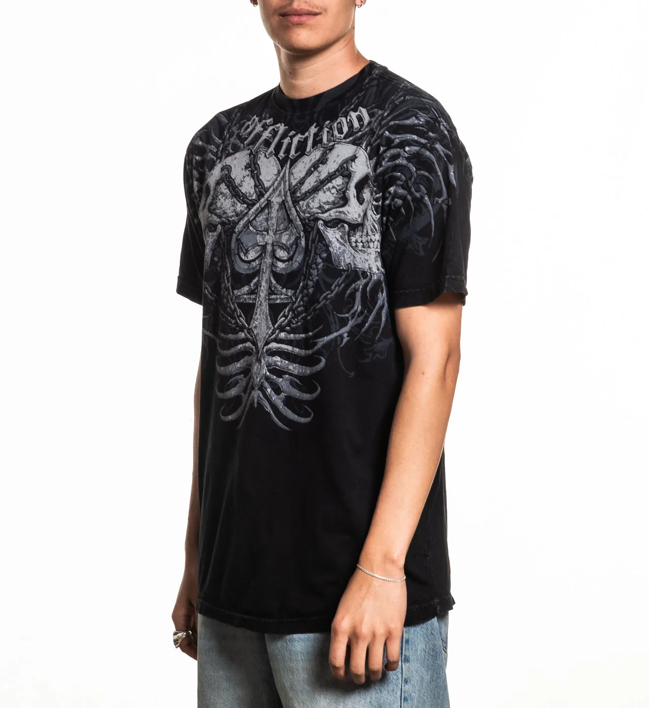 Charred Martyr Tee sold by Affliction product image thumbnail 4