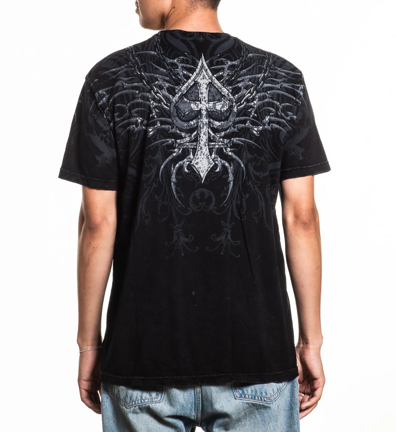 Charred Martyr Tee sold by Affliction product image thumbnail 2