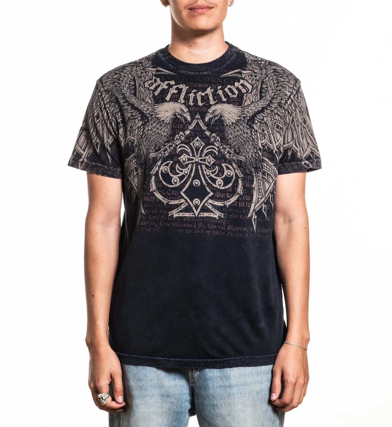 Skyward Crown Tee sold by Affliction
