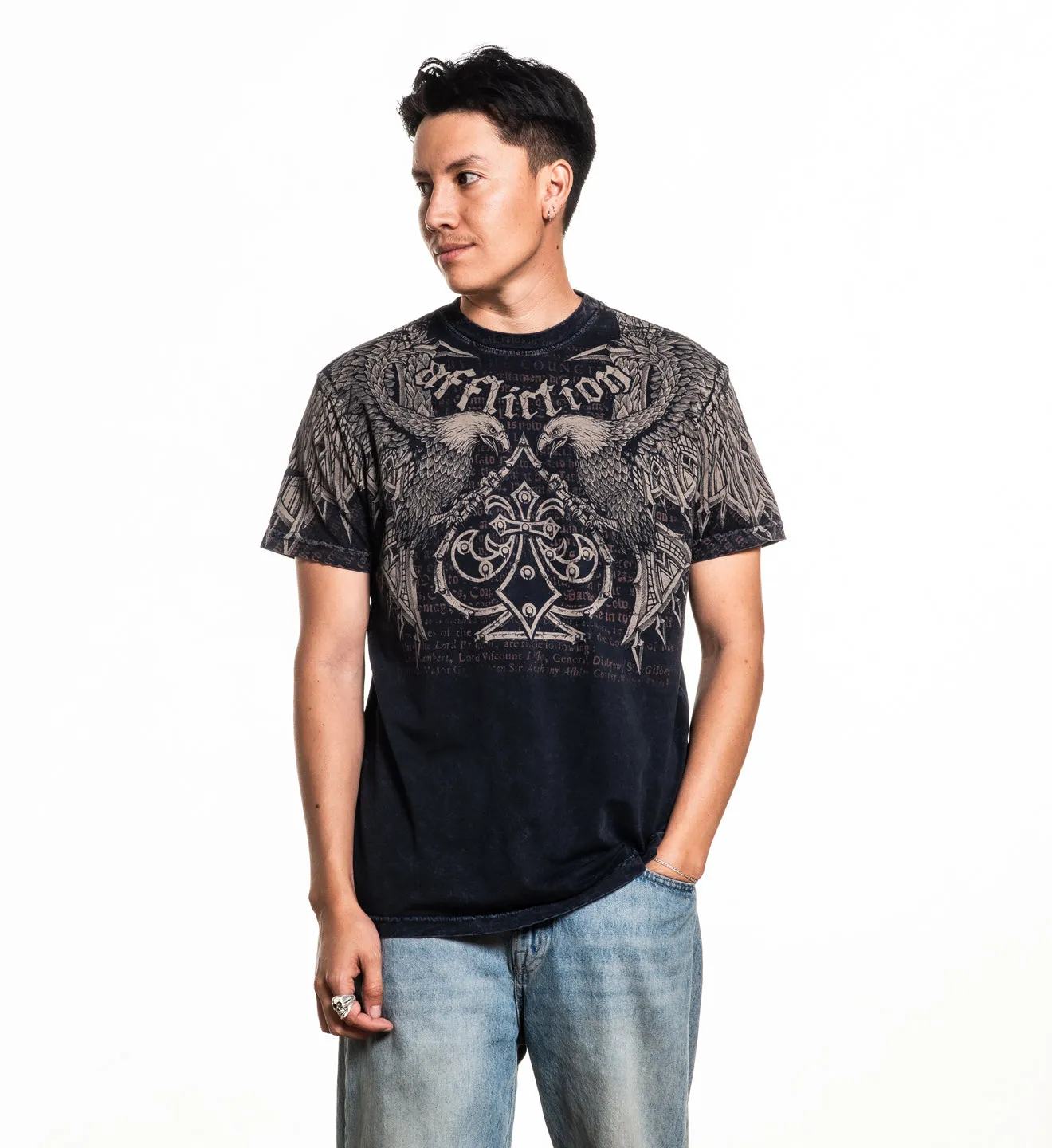 Skyward Crown Tee sold by Affliction product image thumbnail 3