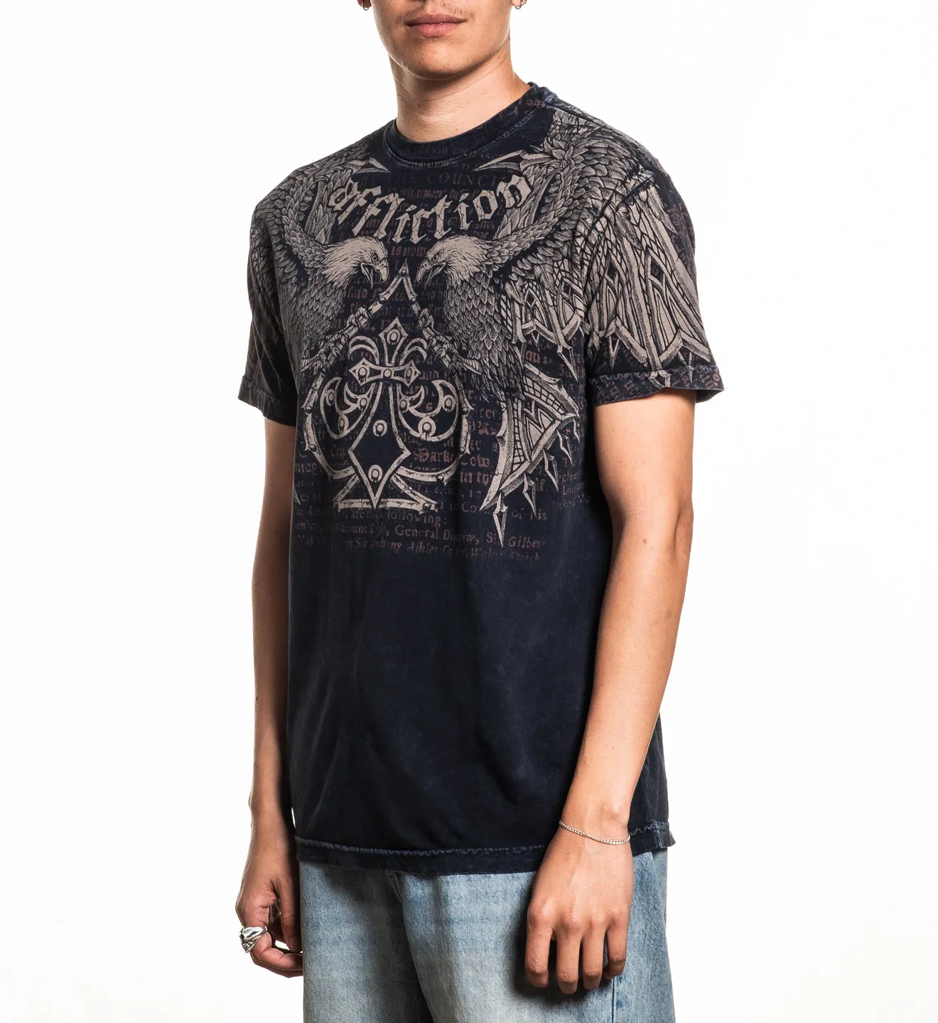 Skyward Crown Tee sold by Affliction product image thumbnail 5