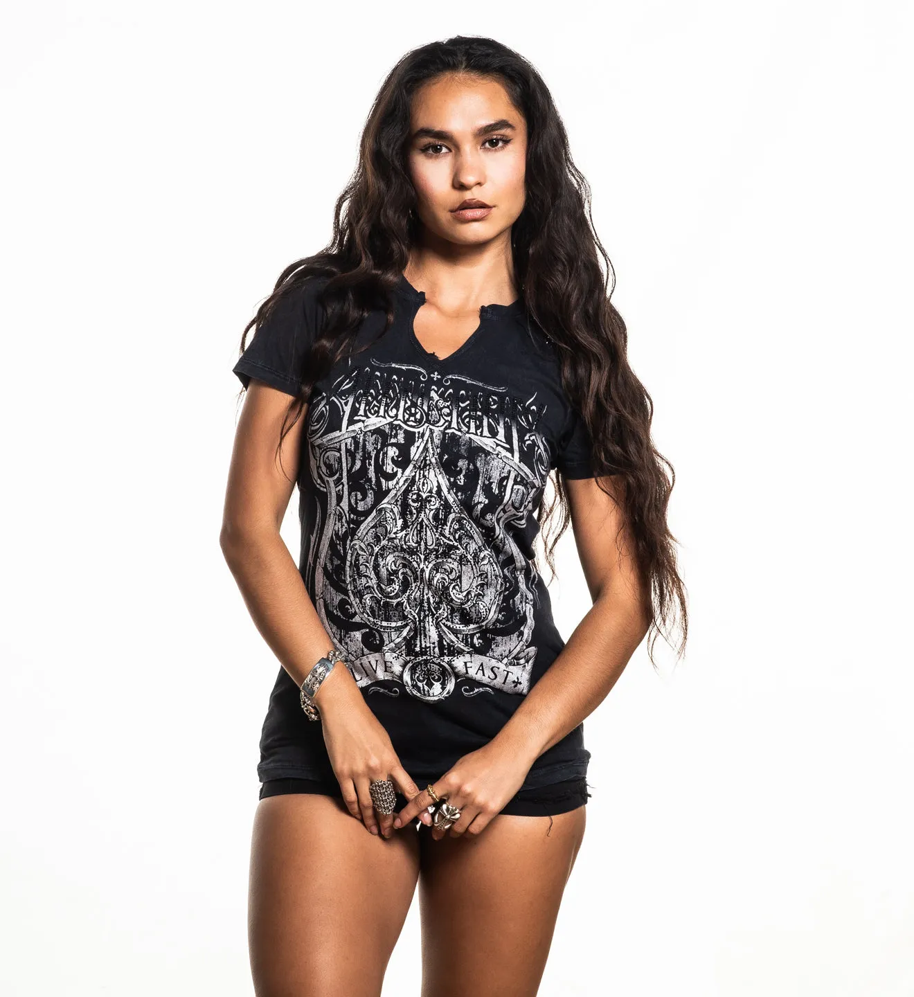 Spade Western Tee sold by Affliction product image thumbnail 2