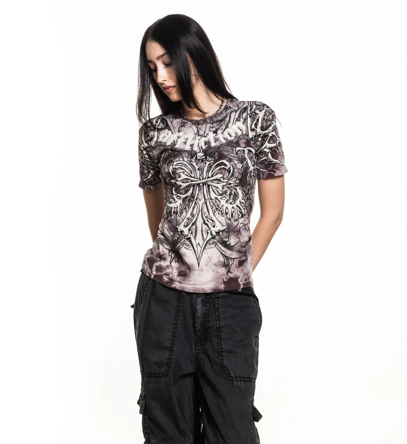 Skeleton Tee sold by Affliction product image thumbnail 3