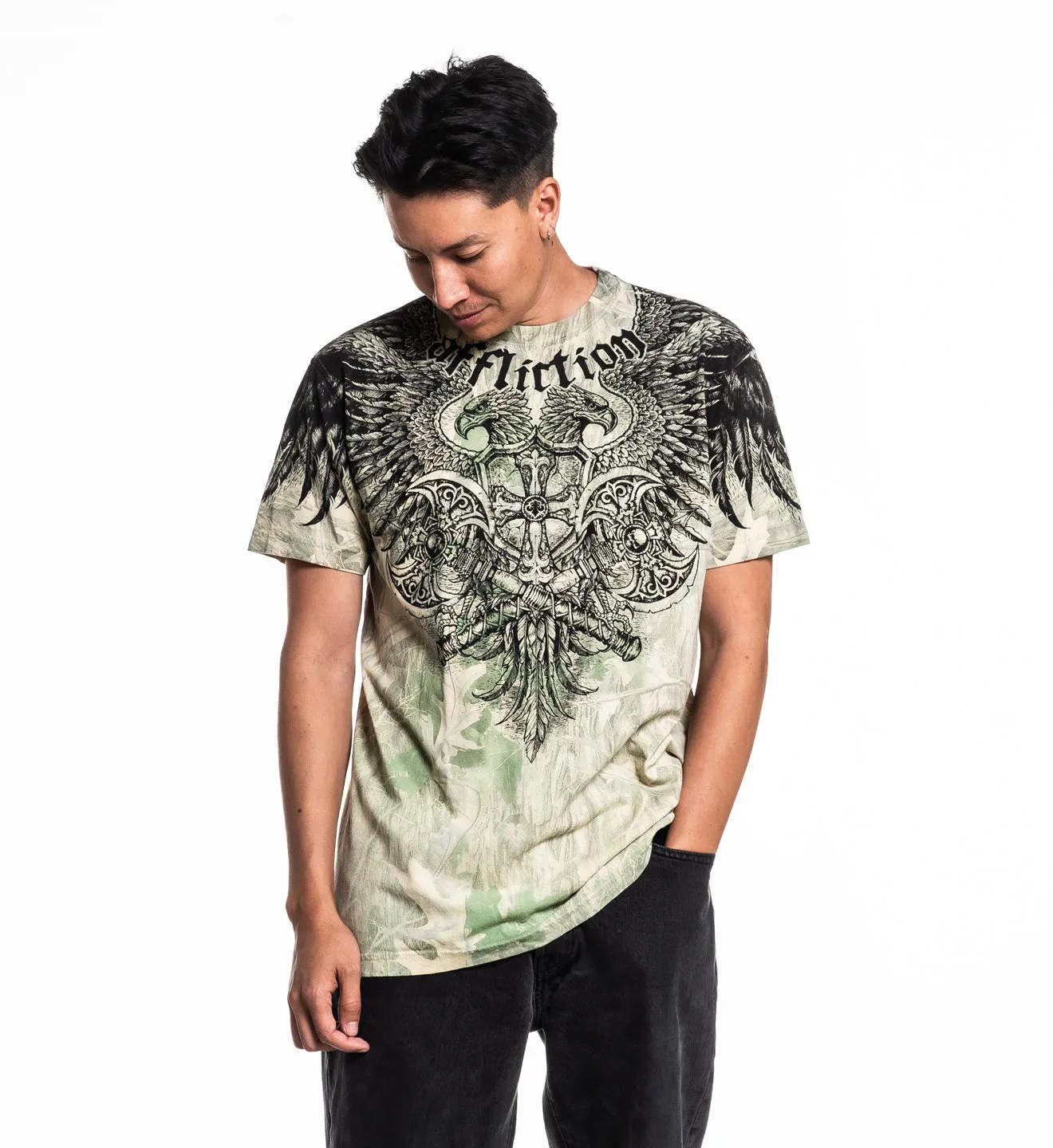 Alpha Strike Tee sold by Affliction product image thumbnail 3