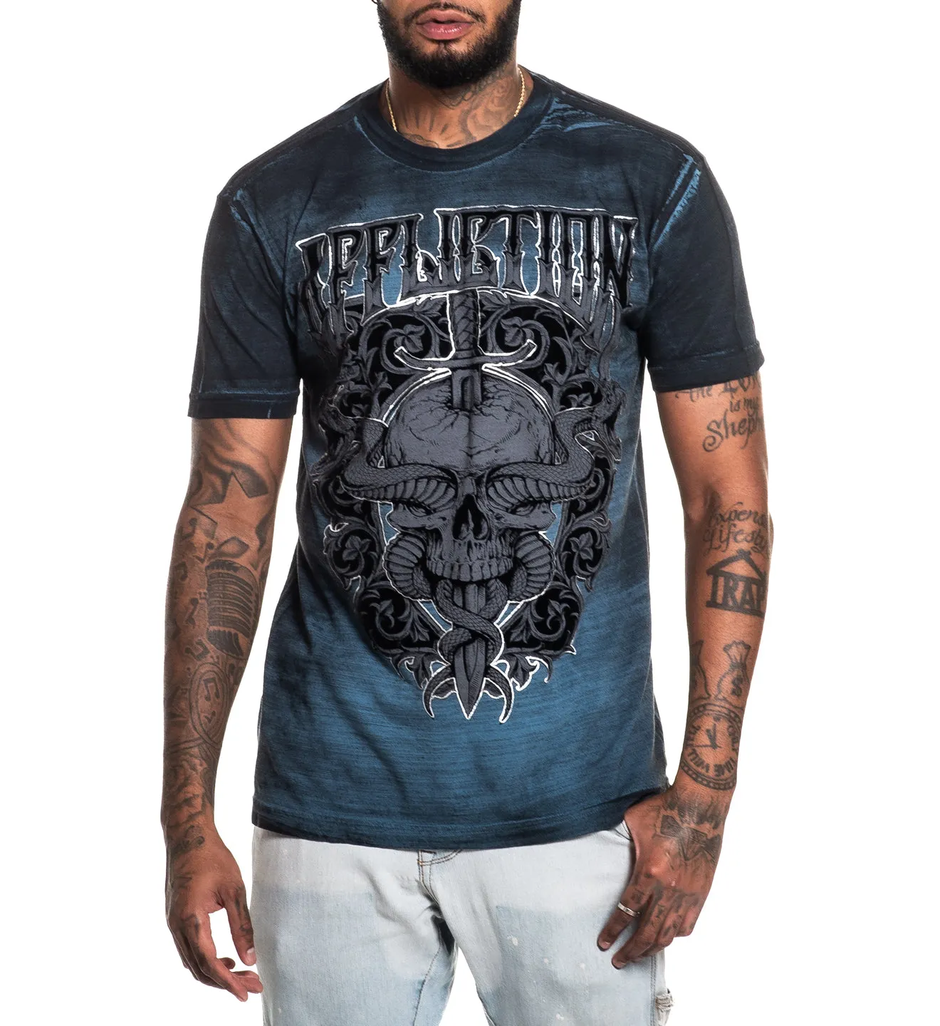 Distressed Mind Tee sold by Affliction