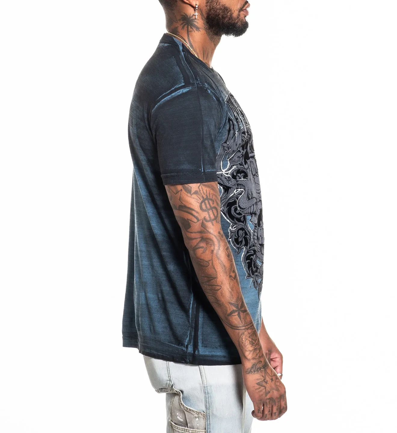 Distressed Mind Tee sold by Affliction product image thumbnail 3
