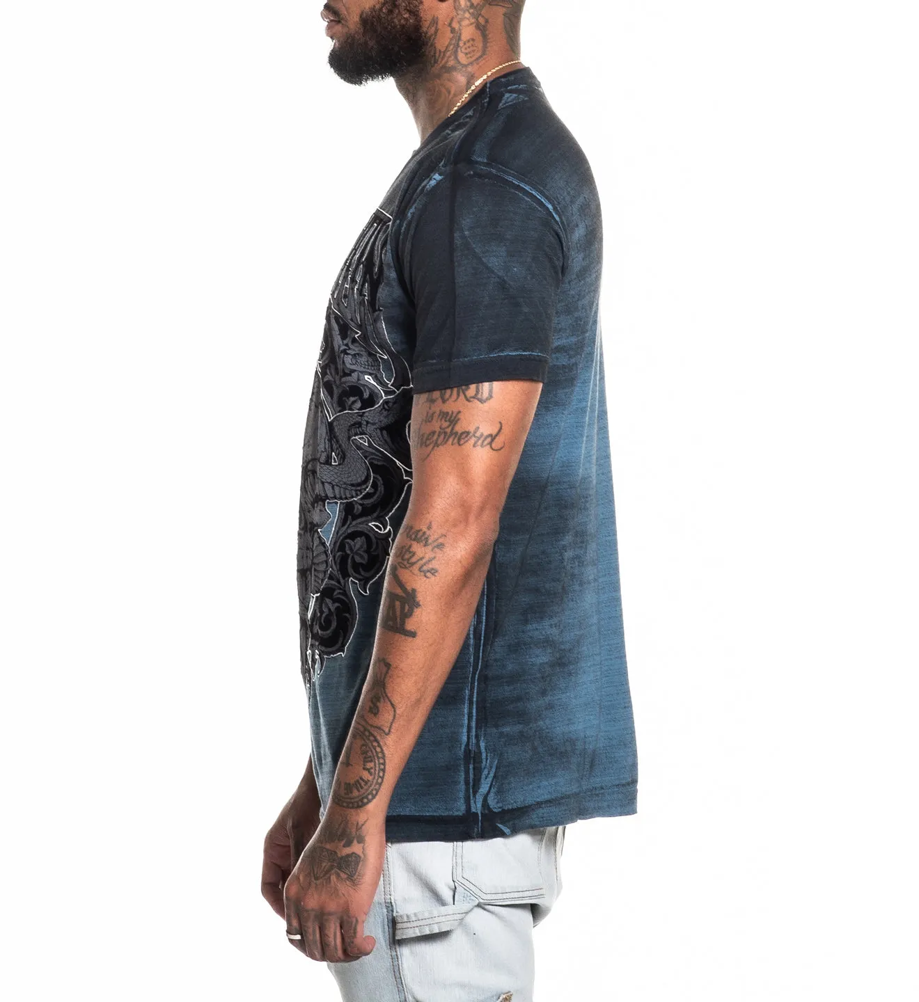 Distressed Mind Tee sold by Affliction product image thumbnail 4