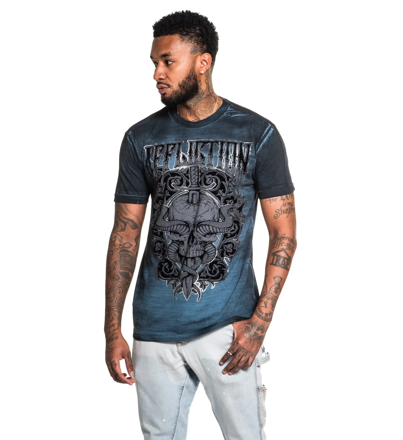 Distressed Mind Tee sold by Affliction product image thumbnail 2