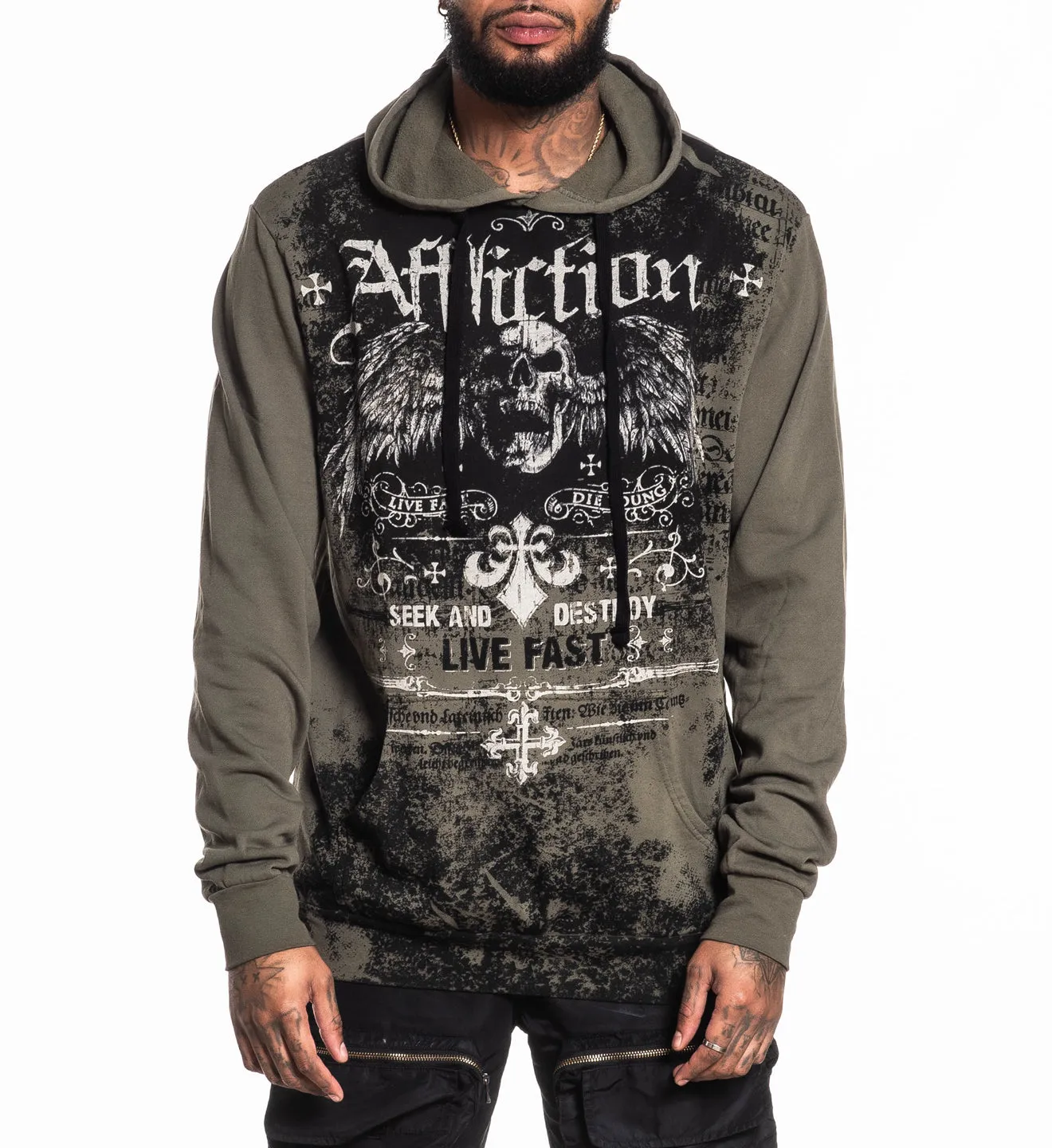 Oracle Po Hood sold by Affliction