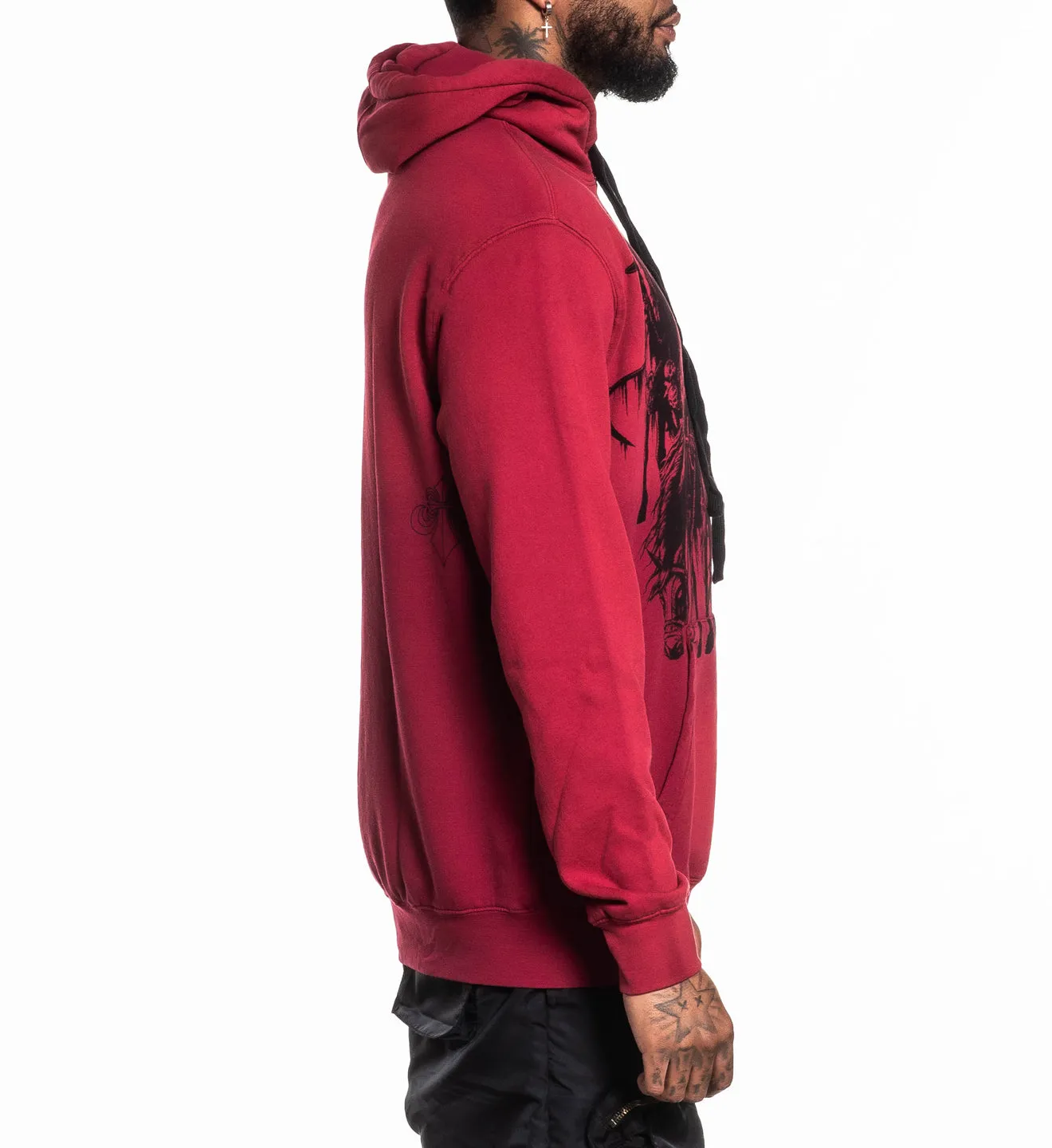 Black Night Po Hood sold by Affliction product image thumbnail 3