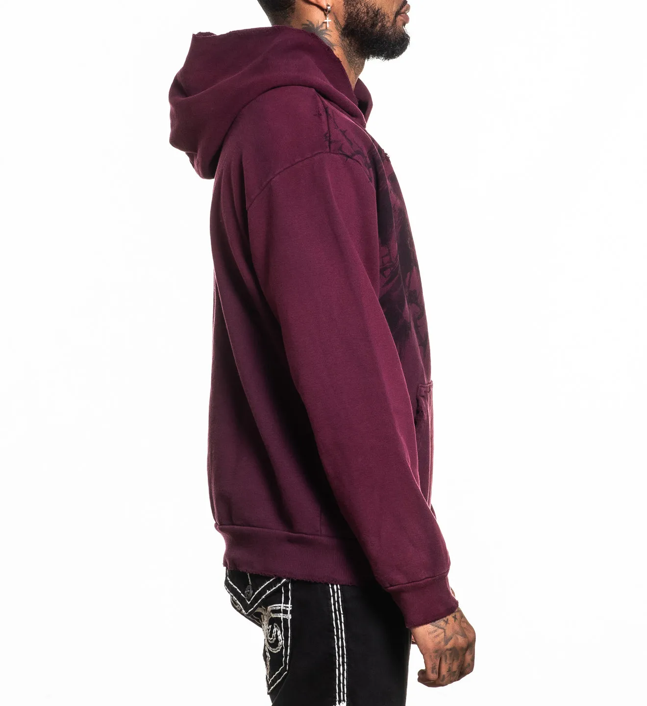 Crows Po Hood sold by Affliction product image thumbnail 4