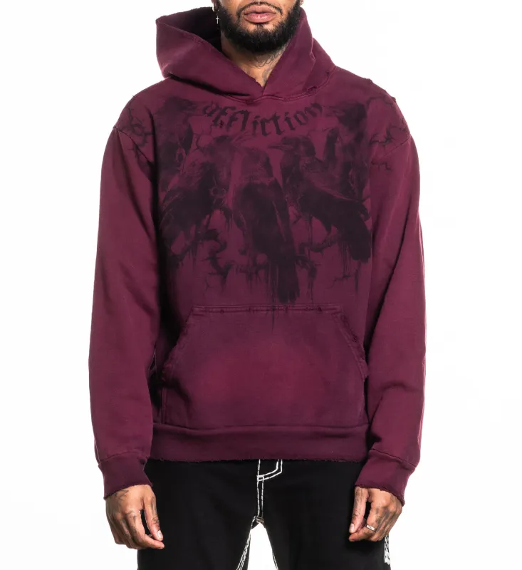 Crows Po Hood sold by Affliction