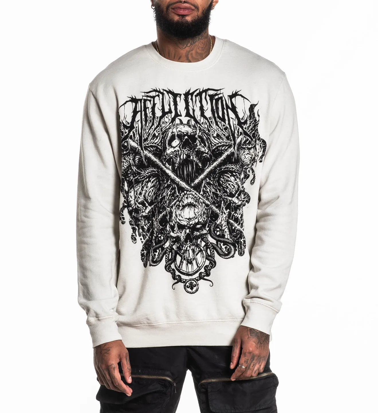 Desolate Carnage Sweater sold by Affliction