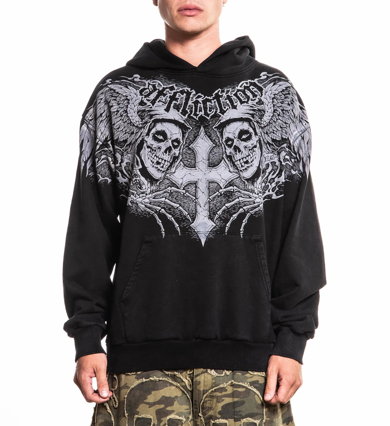 Misfits Wings PO Hood sold by Affliction
