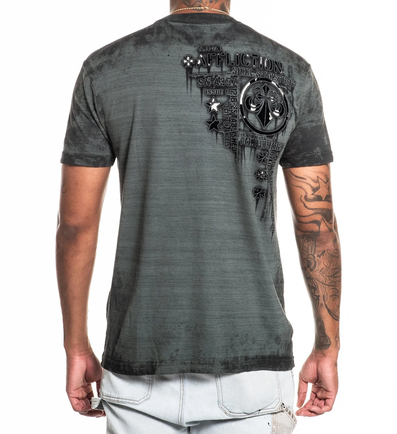 Vintage Warfare Tee sold by Affliction product image thumbnail 2