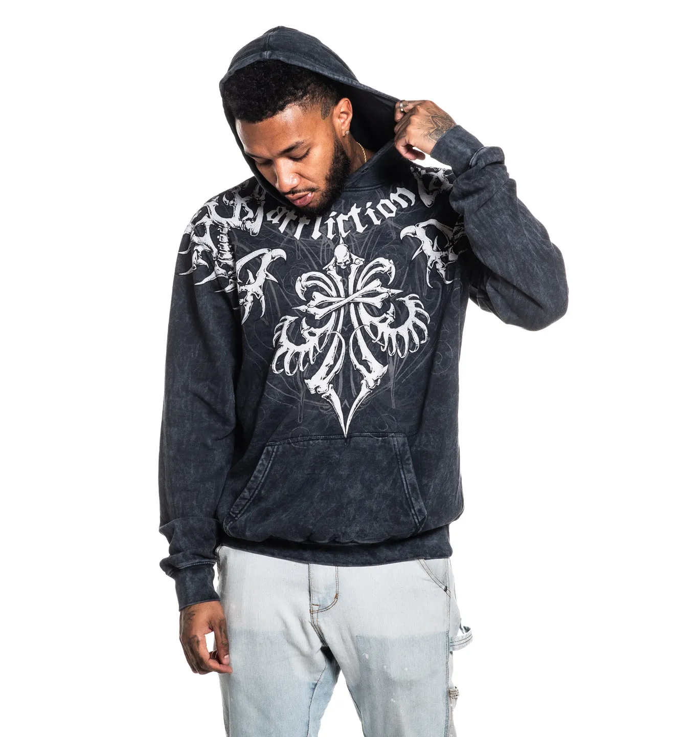 Skeleton Po Hood sold by Affliction product image thumbnail 3