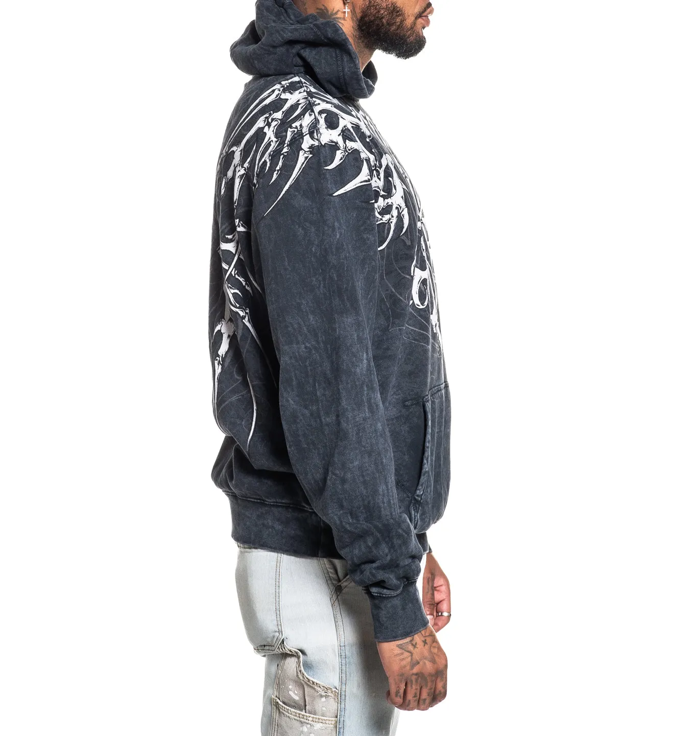 Skeleton Po Hood sold by Affliction product image thumbnail 5