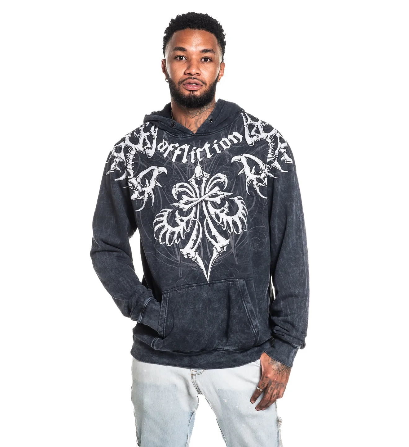 Skeleton Po Hood sold by Affliction product image thumbnail 4