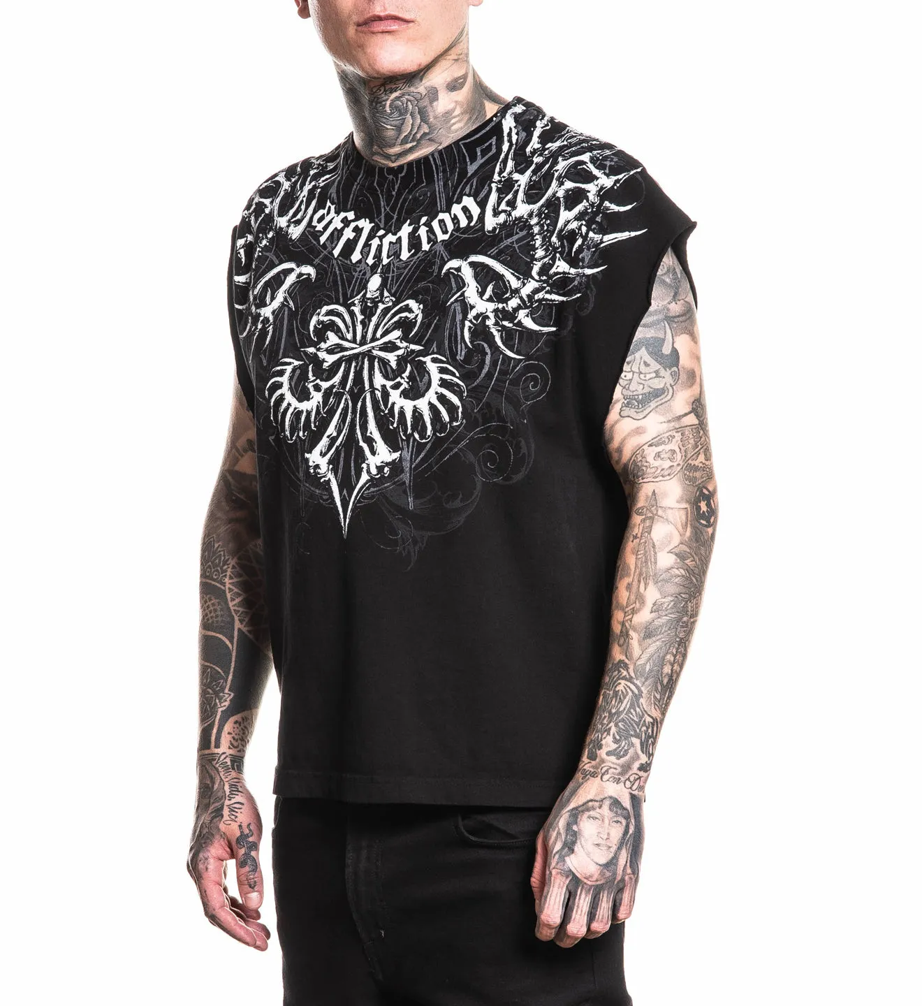 Skeleton Muscle Tee sold by Affliction product image thumbnail 4
