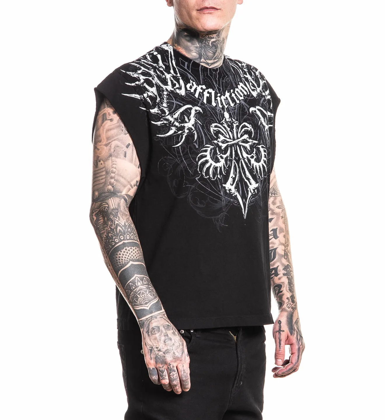 Skeleton Muscle Tee sold by Affliction product image thumbnail 3