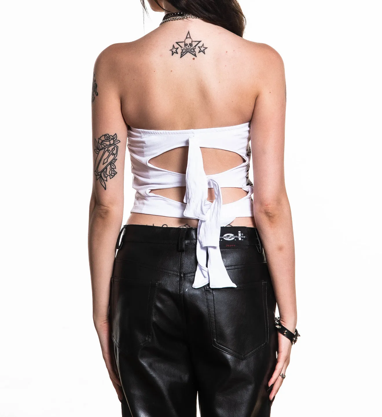 Cross Tube Top sold by Affliction product image thumbnail 2
