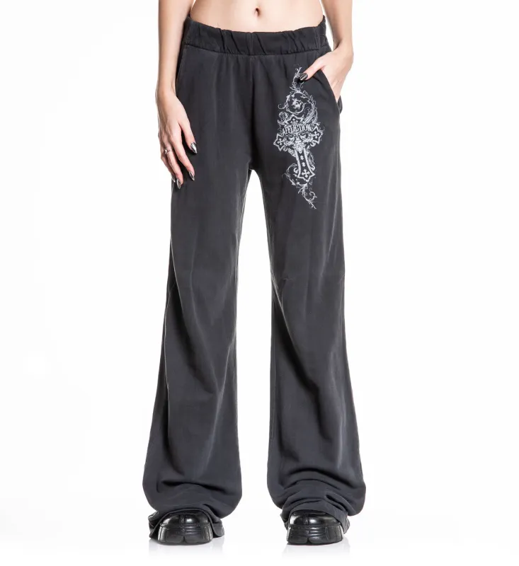 Aristocrat Wide Leg Sweatpant made by Affliction