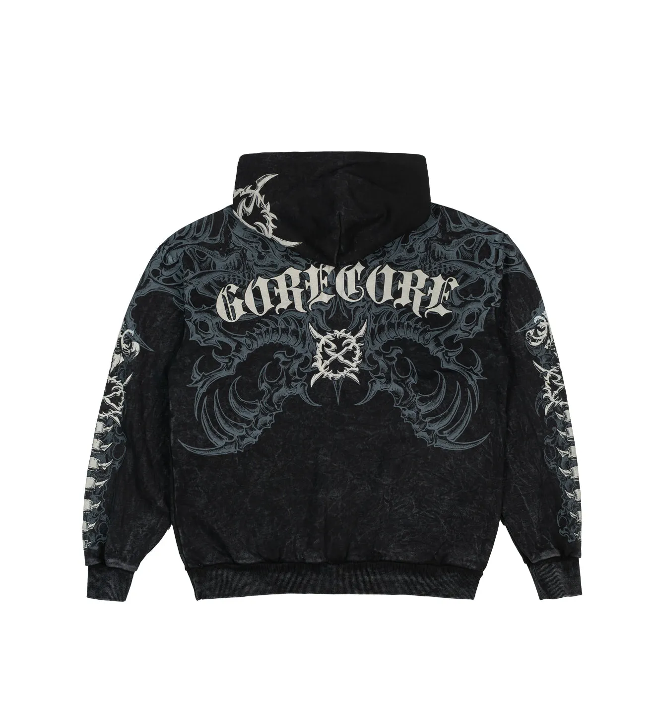 Gorecore Lament Zip Hood sold by Affliction product image thumbnail 2