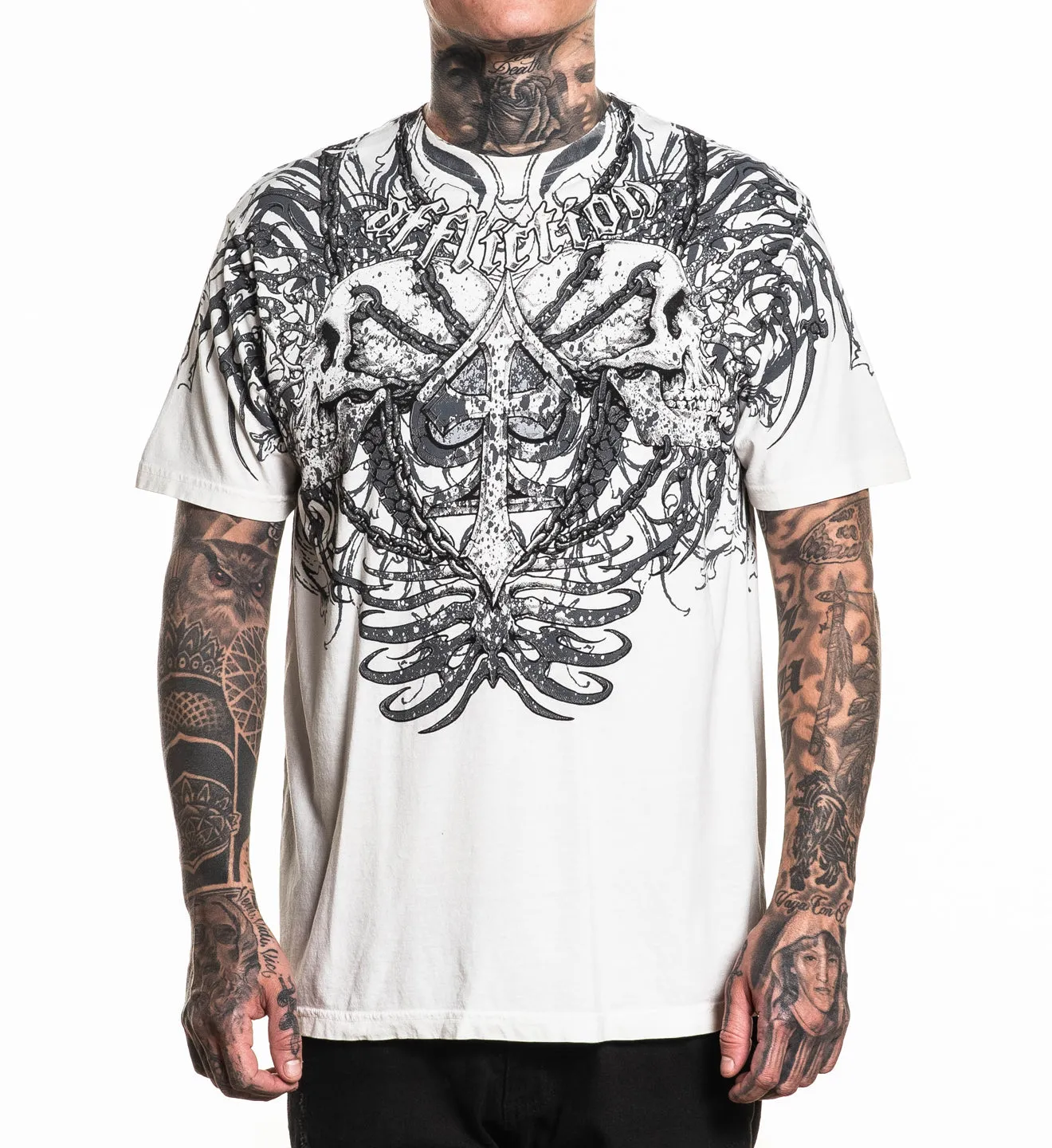Charred Martyr Tee sold by Affliction