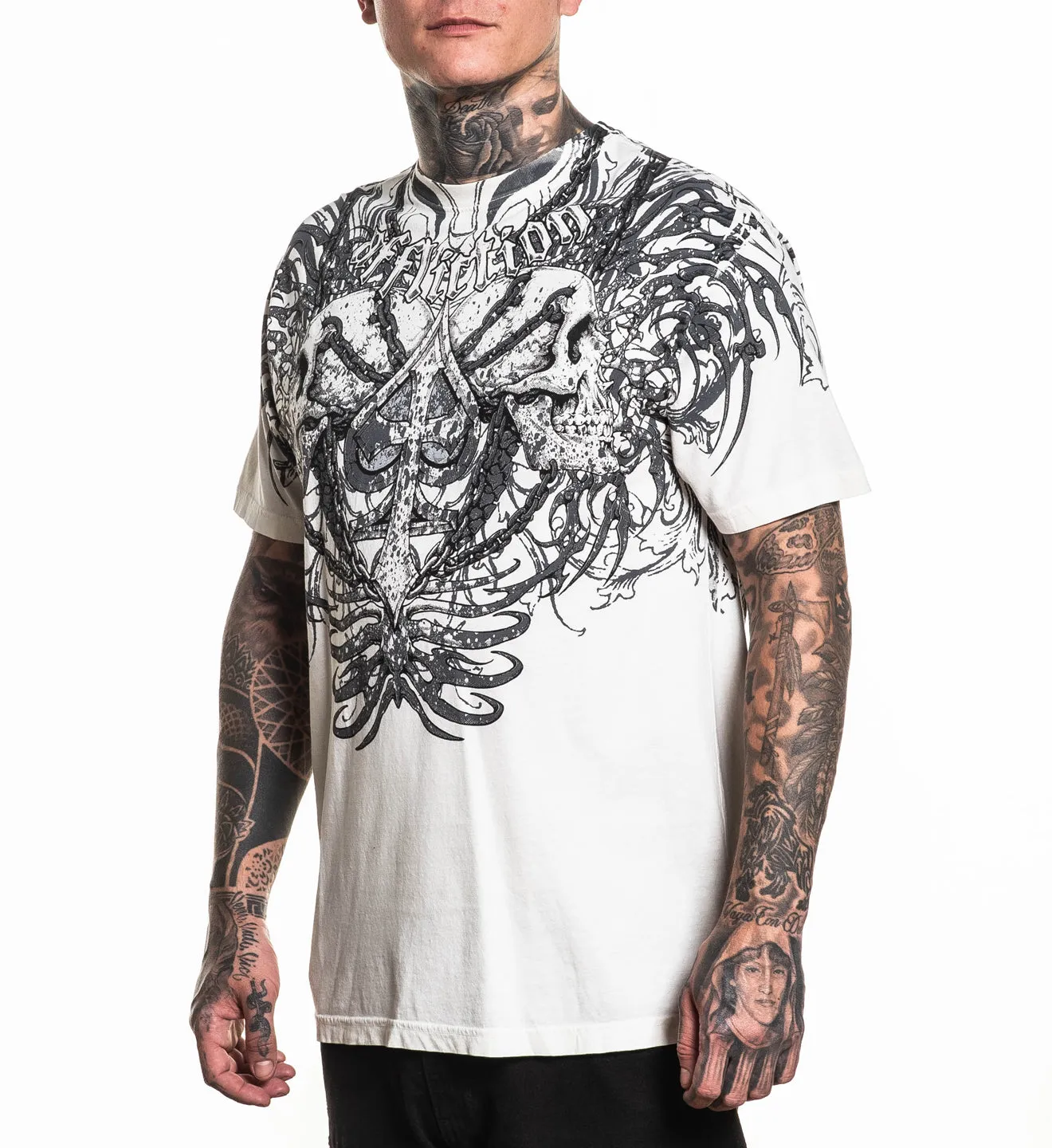 Charred Martyr Tee sold by Affliction product image thumbnail 5