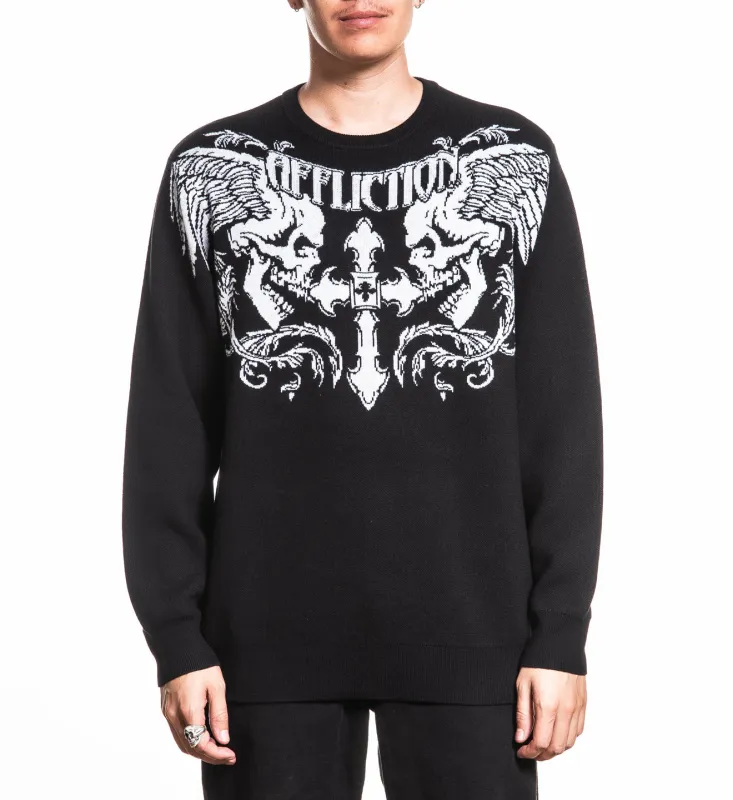 Winged Up Knit Sweater sold by Affliction