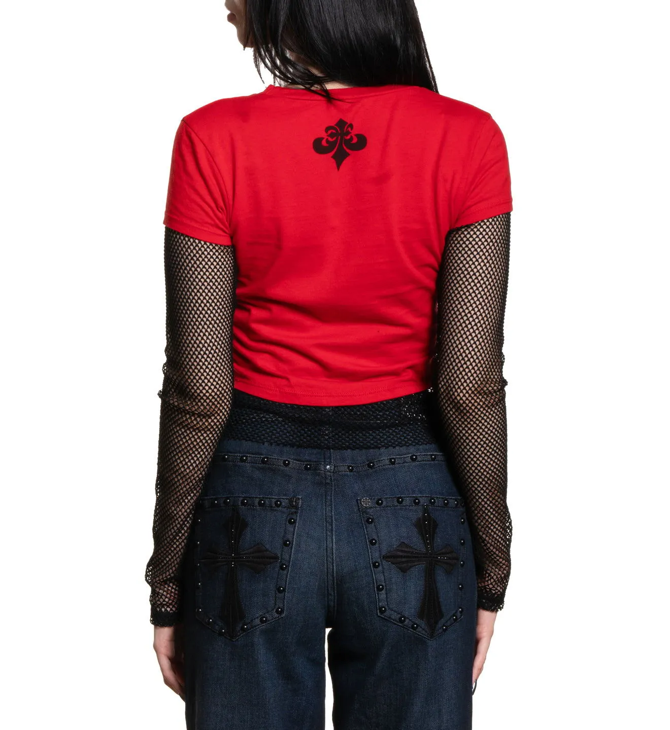 Winged Up Crop 2fer sold by Affliction product image thumbnail 2